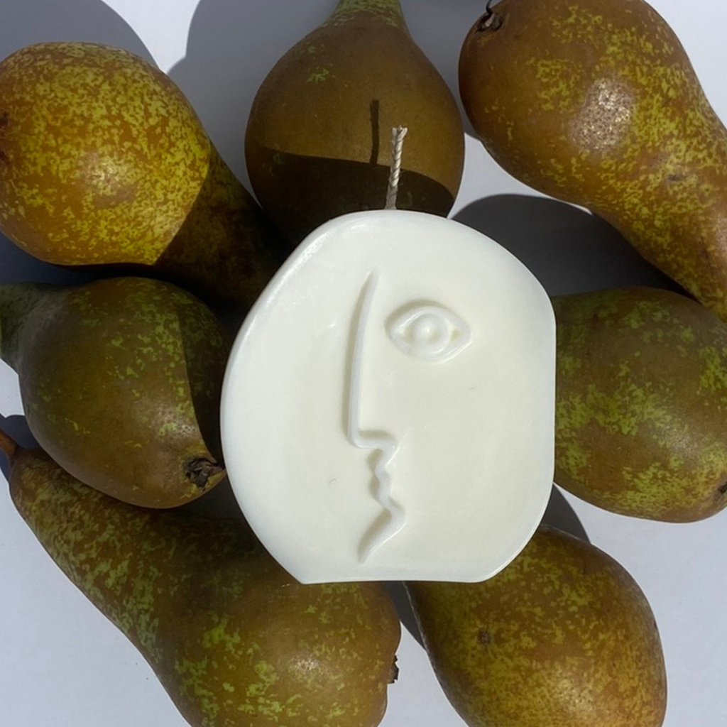 A-sym Face Candle - Pear & Elderflower
