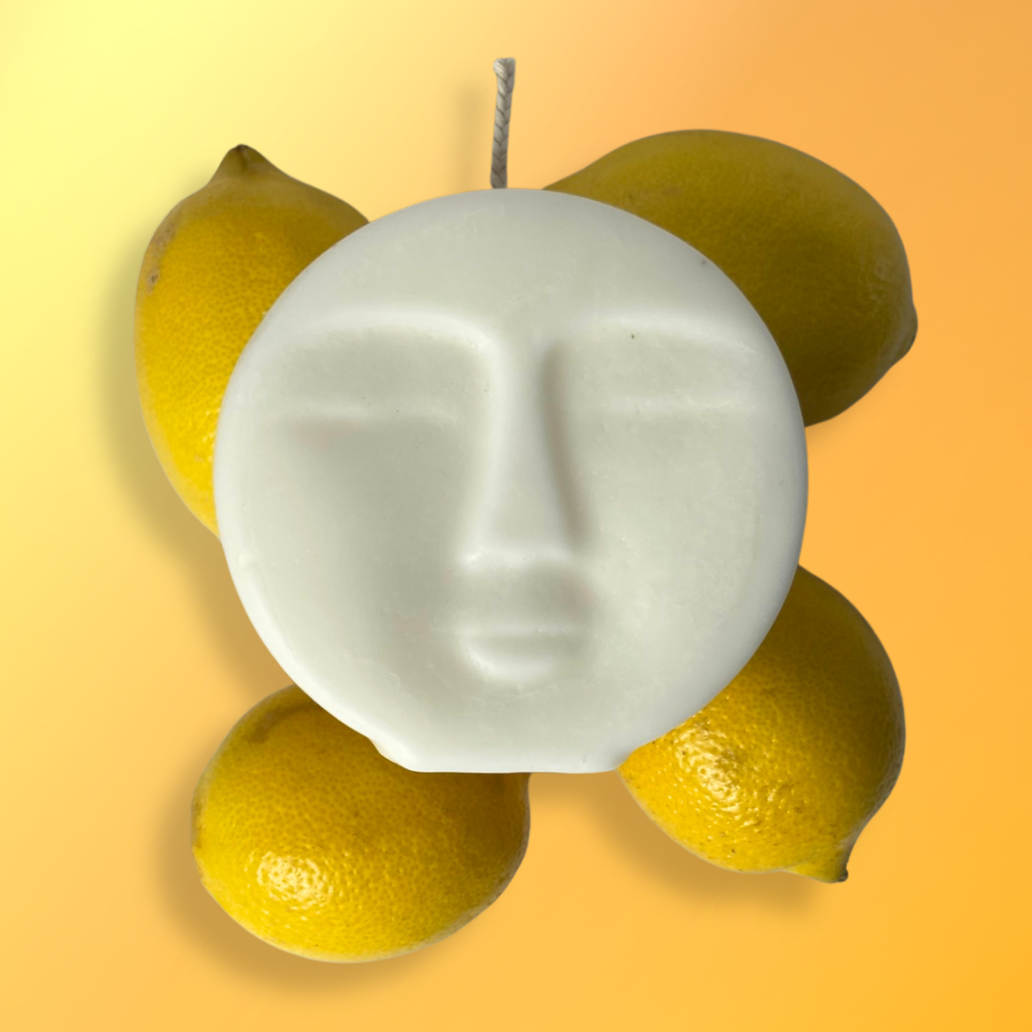 Round Face Candle - Ocean Breeze